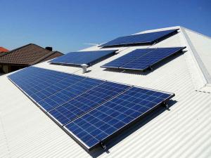Soportes de paneles solares de sistema de montaje de techo de pv estaño