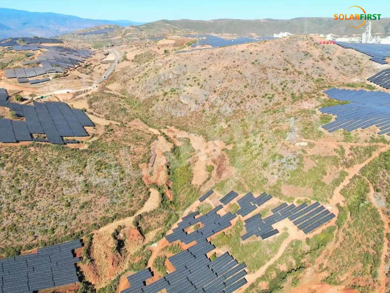 Proyecto de estación fotovoltaica terrestre de 60MWp en Yunnan