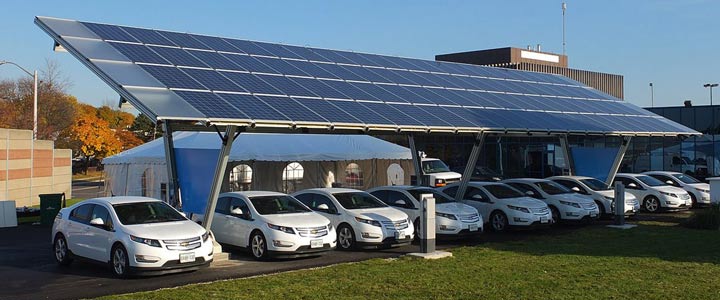 Carbon Steel Solar Carport Mounting brackets