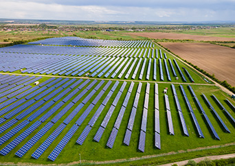 Soporte solar para suelo
