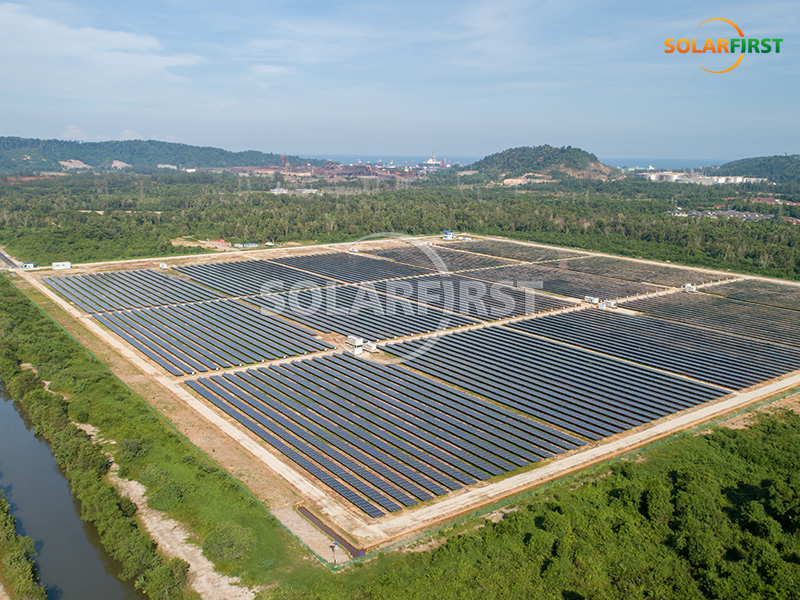 Central eléctrica solar terrestre de 23 MWp en Malasia
