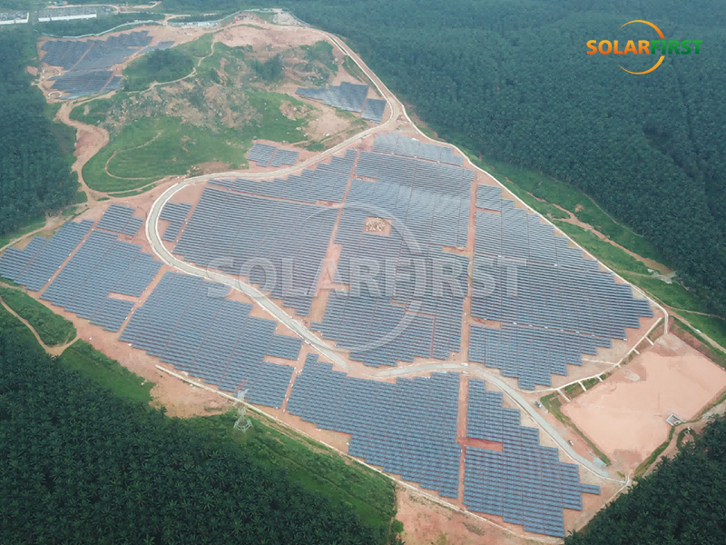 Central eléctrica solar terrestre de 36 MWp en Malasia