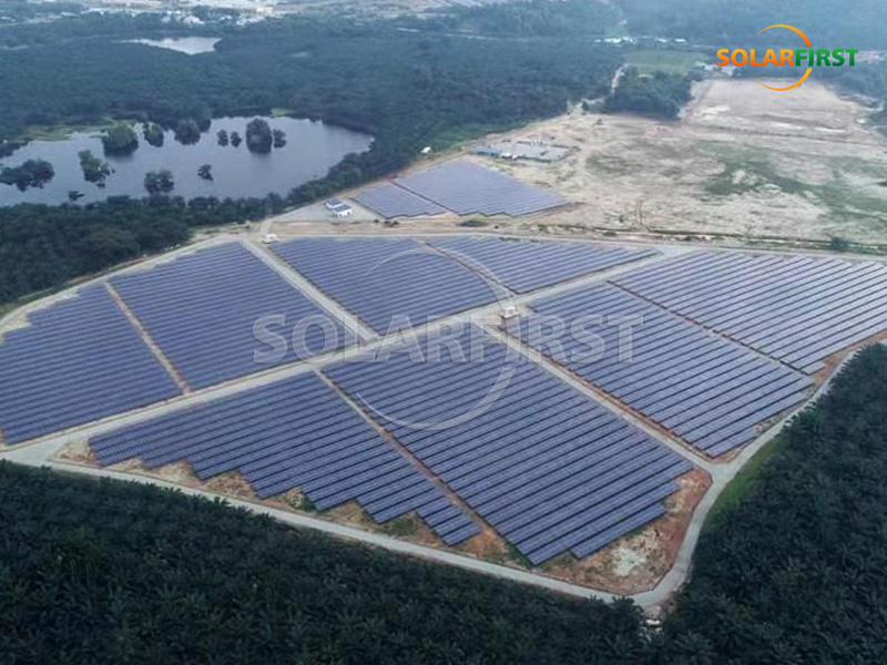 Central eléctrica solar terrestre de 40 MWp en Malasia