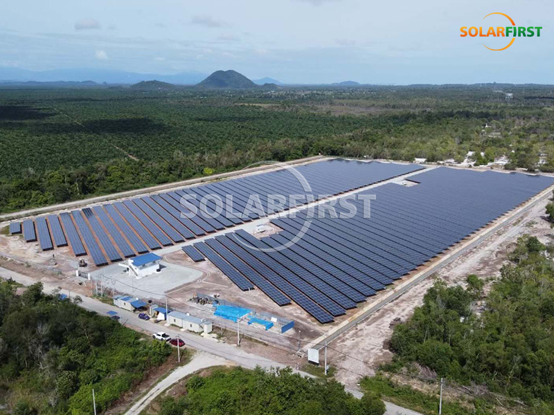 Central eléctrica solar terrestre de 6,16 MWp en Malasia