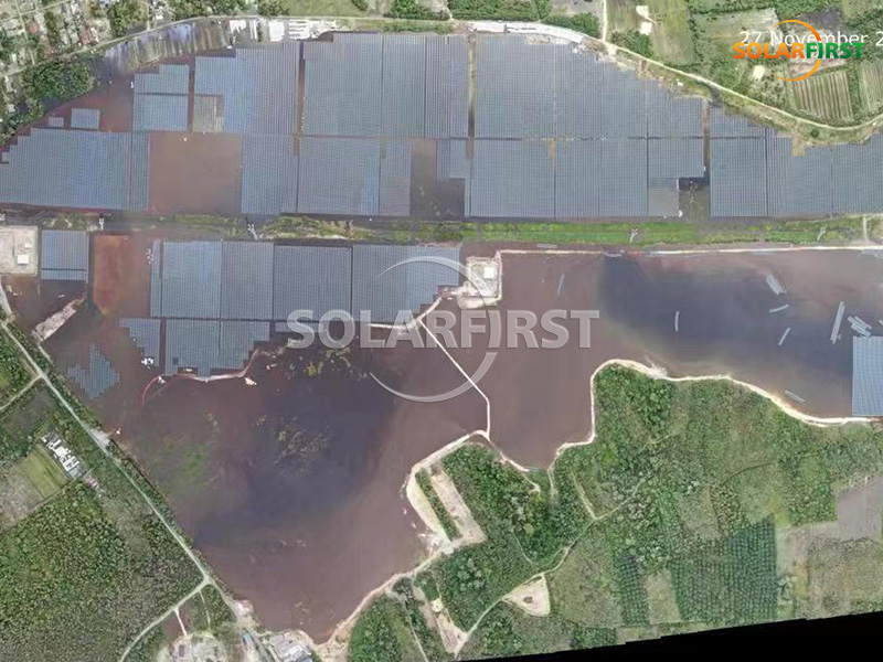 Central eléctrica solar terrestre de 172 MWp en Malasia