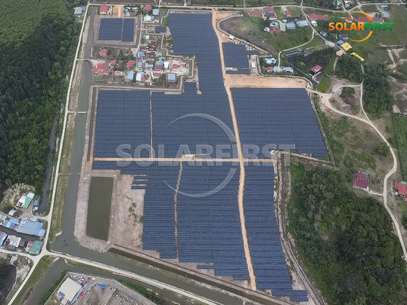Central eléctrica solar terrestre de 19 MWp en Malasia