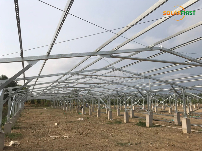 Central eléctrica solar terrestre agrícola de 5 MWp en Vietnam