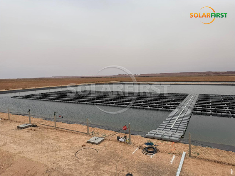 Central eléctrica fotovoltaica flotante de 333,7 kWp en Marruecos