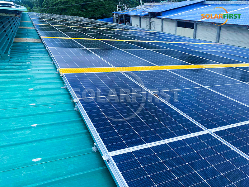 Solución de sistema fotovoltaico de 440 kWp en Filipinas