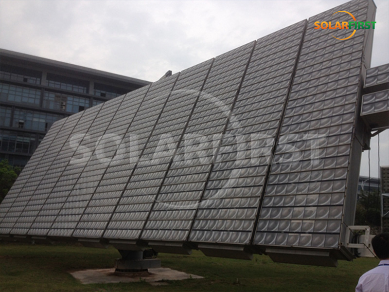 Solución de seguimiento plano de doble eje de 50 kWp en China