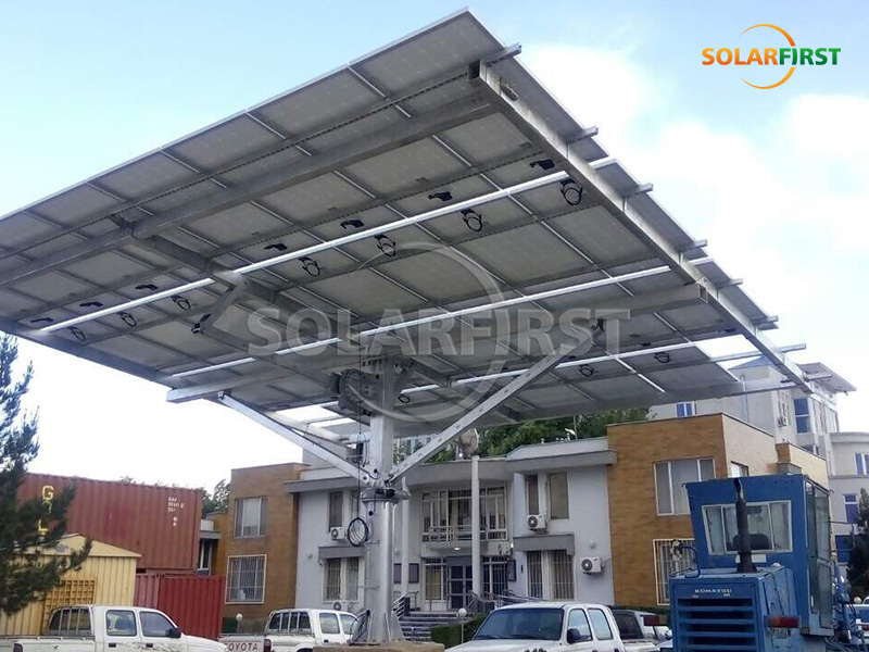 Solución de seguimiento de doble eje de 360 ​​kWp en Afganistán