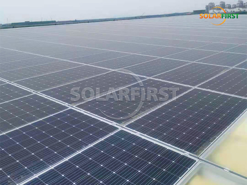 Solución de techo solar fotovoltaico integrado en edificios (BIPV) de 5,1 MWp en China