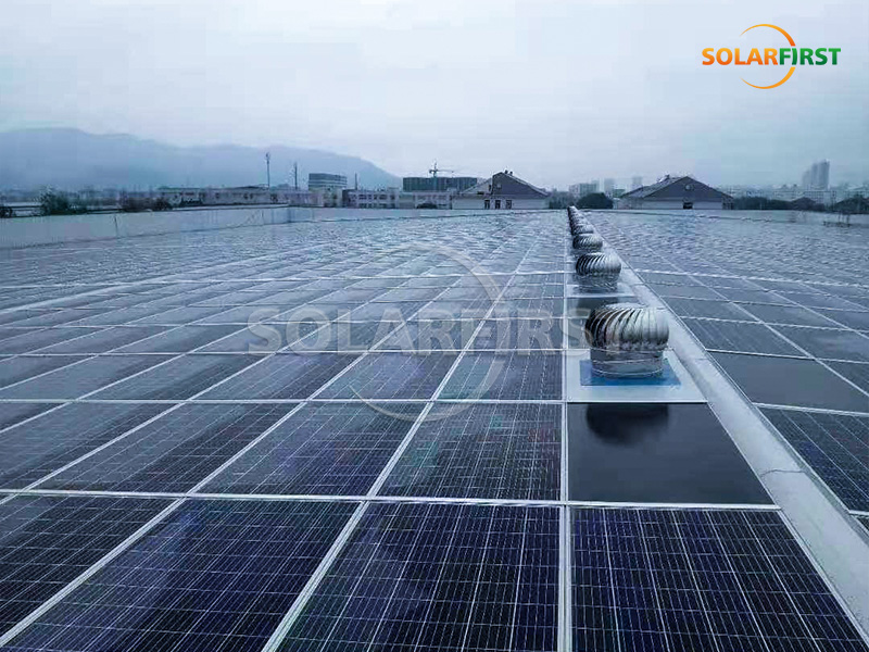 Solución de techo solar fotovoltaico integrado en edificios (BIPV) de 4,2 MWp en China