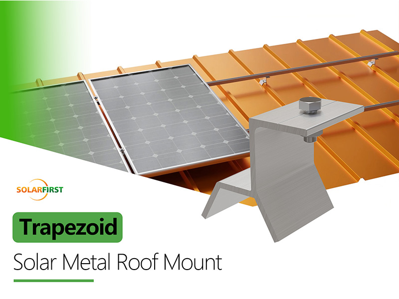 Abrazadera de techo trapezoidal