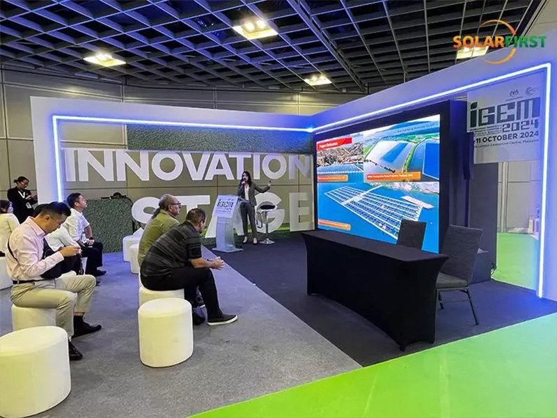 SOLAR FIRST obtiene reconocimiento de la industria en la conferencia IGEM 2024 de Malasia.