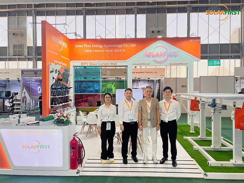Solar First Group brilla en la Saudi PV Expo con soluciones integrales.