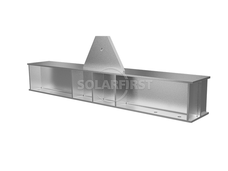 #single span cable supported PV rack