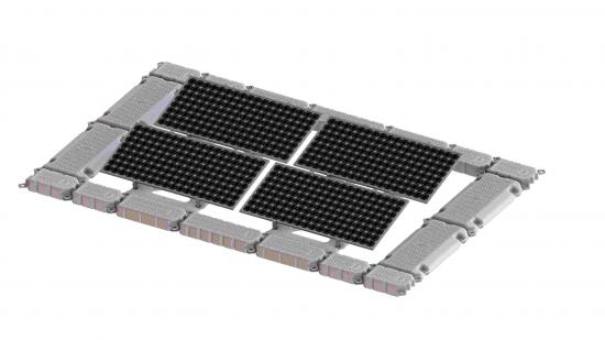 Sistema de montaje Solar PV flotante-TGW01