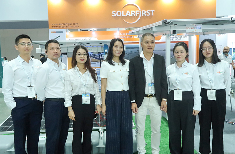 Solar First Group brilla en la Exposición de Energías Renovables de Tailandia