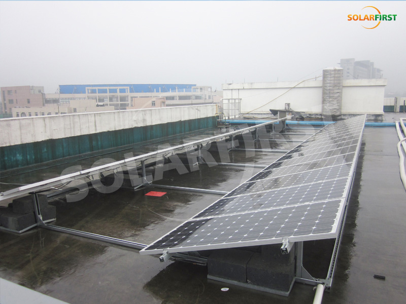 Proyecto de central eléctrica en la azotea de Zhejiang 500KW

