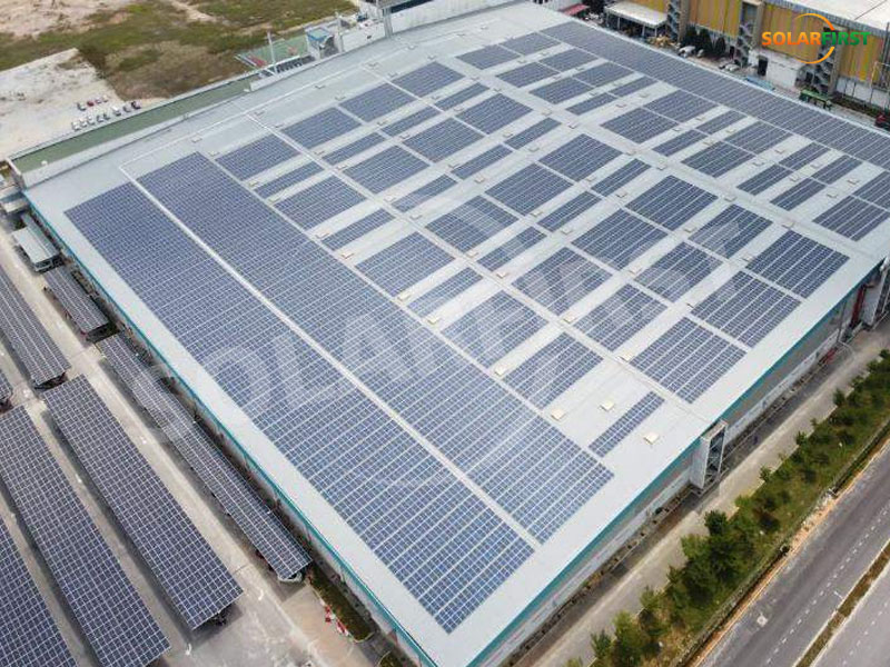proyecto de planta de energía de techo de 4mwp en malasia
