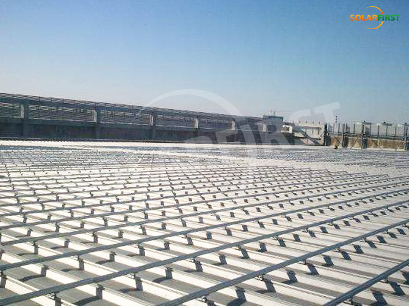 proyecto de planta de energía de techo de 9.6mwp en china
