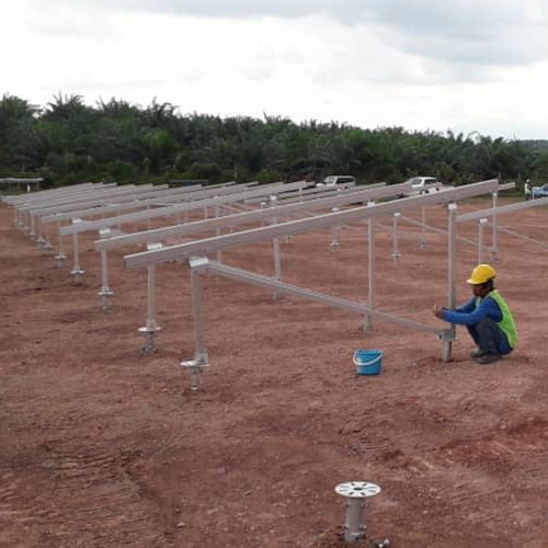 45MWp Tornillo de Pila Solar de la Planta de Montaje del Proyecto en Malasia 2020