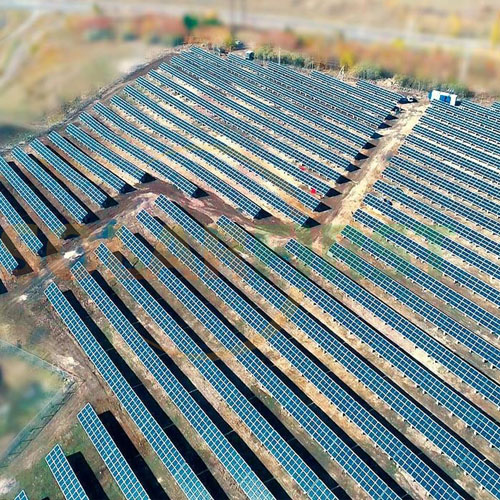 Proyecto de montaje en tierra solar de 2mw en armenia 2019