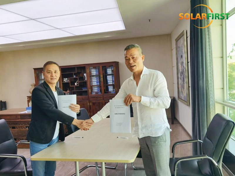 ¡solar first e ingol firmaron un acuerdo de cooperación estratégica!
