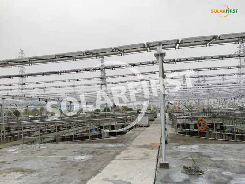 Hunan changsha 2.9mwp soporte de cable de suspensión flexible-proyecto de planta de tratamiento de aguas residuales
